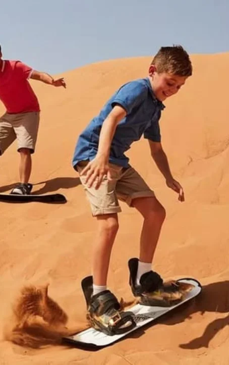 Morning desert safari